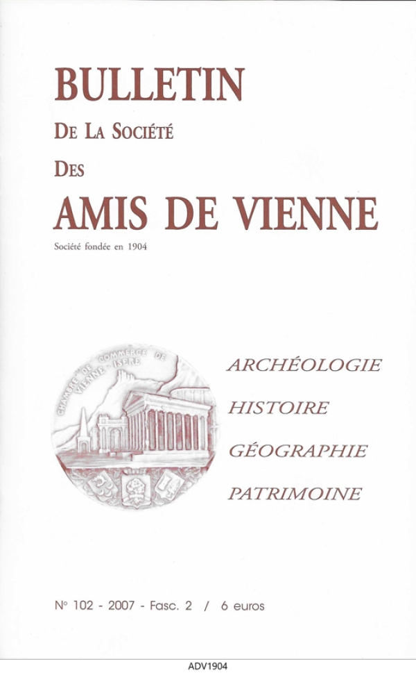Bulletin des Amis de Vienne 2007, fascicule 2