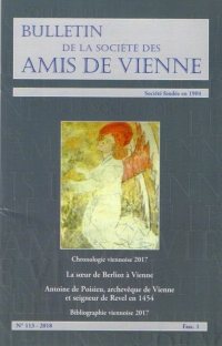 Bulletin des amis de Vienne 2018 Fascicule 1
