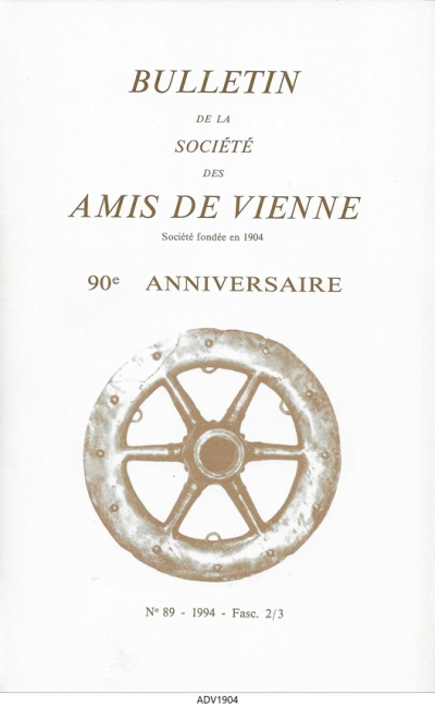 Bulletin des Amis de Vienne 1994, fascicule 2-3