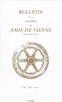 Bulletin des Amis de Vienne 1994, fascicule 1