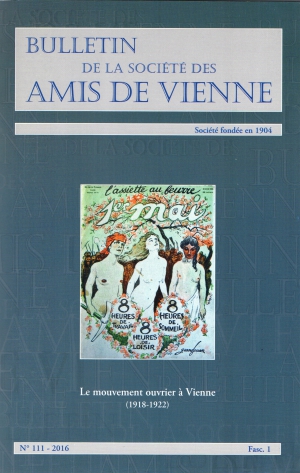 Bulletin des amis de Vienne 2016 Fascicule 1