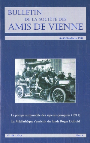 Bulletin des amis de Vienne 2013 Fascicule 4