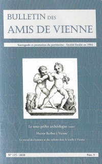 Bulletin des Amis de Vienne 2020 fascicule 3