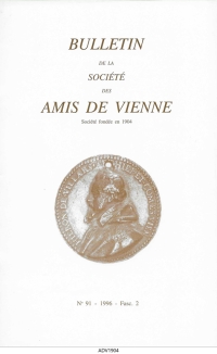 Bulletin des Amis de Vienne 1996, fascicule 2