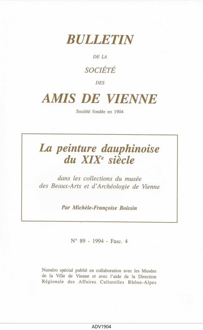 Bulletin des Amis de Vienne 1994, fascicule 4