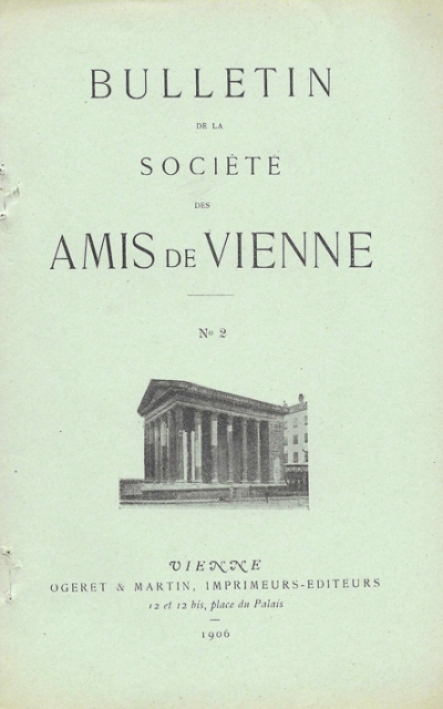 Bulletin des Amis de Vienne n° 2 de 1906