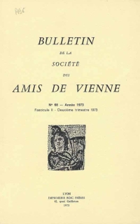 Bulletin des Amis de Vienne 1973, fascicule 2