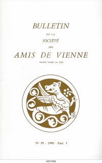 Bulletin des Amis de Vienne 1990, fascicule 3
