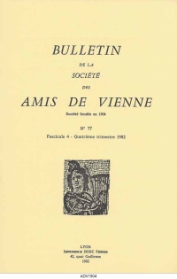 Bulletin des Amis de Vienne 1982, fascicule 4