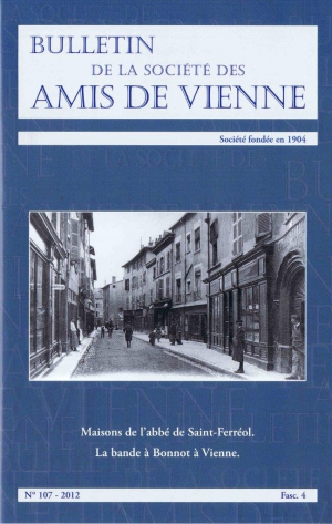 Bulletin des amis de Vienne 2012 Fascicule 4