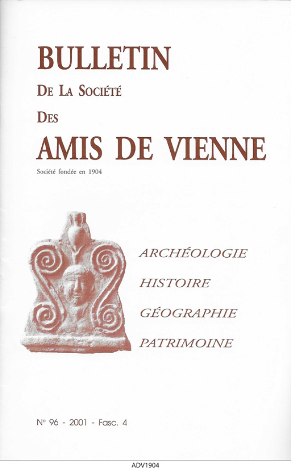 Bulletin des Amis de Vienne 2001, fascicule 4