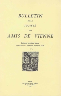 Bulletin des Amis de Vienne 1974, fascicule 3