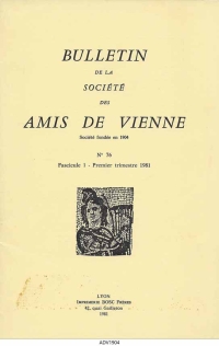 Bulletin des Amis de Vienne 1981, fascicule 1