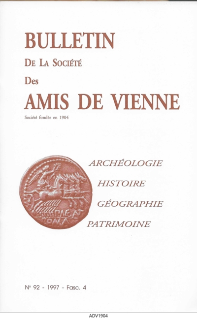 Bulletin des Amis de Vienne 1997, fascicule 4