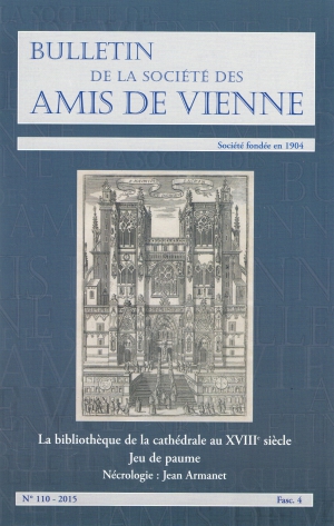 Bulletin des amis de Vienne 2015 Fascicule 4