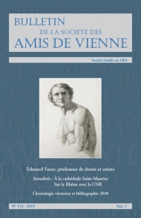 Bulletin des amis de Vienne 2019 Fascicule 1