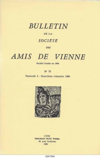 Bulletin des Amis de Vienne 1980, fascicule 4