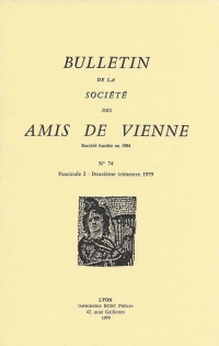 Bulletin des Amis de Vienne 1979, fascicule 2