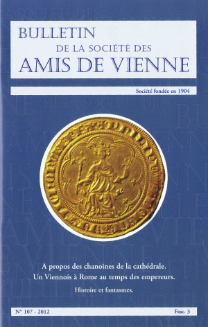 Bulletin des amis de Vienne 2012 Fascicule 3