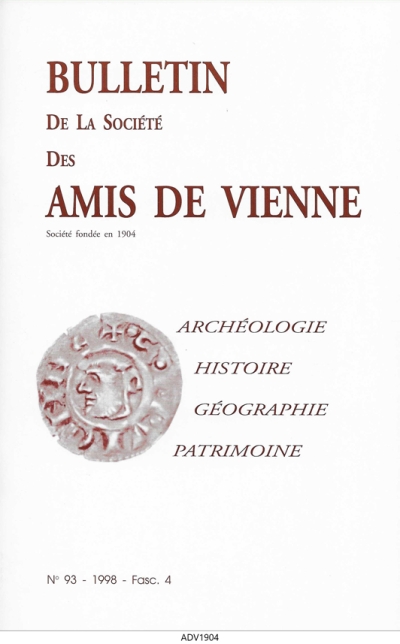 Bulletin des Amis de Vienne 1998, fascicule 4