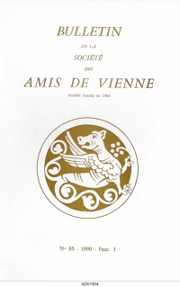 Bulletin des Amis de Vienne 1990, fascicule 1