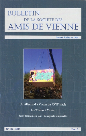 Bulletin des amis de Vienne 2017 Fascicule 2