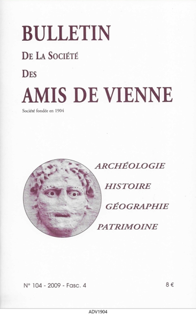 Bulletin des Amis de Vienne 2009, fascicule 4