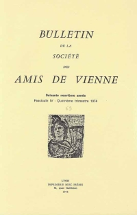 Bulletin des Amis de Vienne 1974, fascicule 4