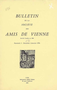 Bulletin des Amis de Vienne 1976, fascicule 2